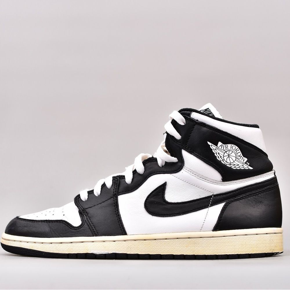 nike air jordan 1 retro high og panda men’s size 11 black/white 555088-010 - Picture 3 of 7